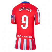 Fotballdrakt Dame Atletico Madrid Alexander Sorloth #9 Hjemmedrakt 2024-25 Kortermet